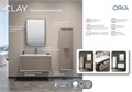 Тумба с раковиной ORKA Clay 100 подвесная, Soil 5004386