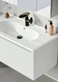 Тумба с раковиной ORKA Likya 65 подвесная, белый матовый 5002494
