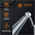 Orange LM33PD Ручной душ алюминиевый разборный 80 мм, очень приятные массирующие оздоравливающие струи Healthy Skin LM33PD
