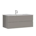 Тумба с раковиной ORKA Moonlight 120 подвесная, бежевый матовый 5001508