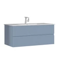 Тумба с раковиной ORKA Moonlight 120 подвесная, голубой матовый 5001507