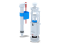 Набор с нижней подводкой 1/2пластик кнопка белая,ANIPLAST WC8510 - фото 79066