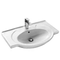 Раковина SANTEK Байкал 75 мебельная белый (WH110259) WH110259