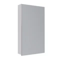 Шкаф зеркальный Lemark UNIVERSAL 45х80 см 1 дверный, петли слева, цвет корпуса: Белый глянец LM45ZS-U