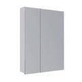 Шкаф зеркальный Lemark UNIVERSAL 60х80 см 2-х дверный, цвет корпуса: Белый глянец LM60ZS-U