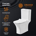 Orange C02-000w унитаз-компакт безободковый, с микролифтом C02-000W - фото 8010