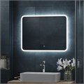 Зеркало Bruno Led 800х600 с сенсором ЗЛП2161