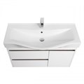 Тумба НОРТОН 100, белая (под раковину БЕВЕРЛИ 100) 1A249001NT010
