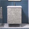Тумба под раковину VIGO Geometry 60 напольная бетон (015 бетон) 015 бетон