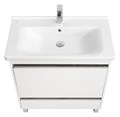 Тумба КАПРИ 80, белая (под раковину МИРАНДА 80) 1A230201KP010