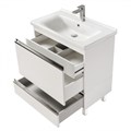 Тумба КАПРИ 80, белая (под раковину МИРАНДА 80) 1A230201KP010