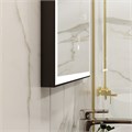 Зеркало Frame Black LED 600х800 ЗЛП948