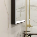 Зеркало Frame Black LED 600х800 ЗЛП948