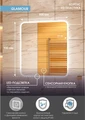 Зеркало Glamour LED 800x900 ЗЛП440