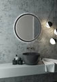 Зеркало Planet Black D 700 бесконтактный сенсор ЗЛП1188