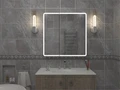 Зеркало-шкаф Emotion LED 800х800 с датчиком движения МВК030