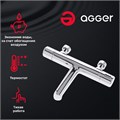 Agger Thermo A2460000  термостат для ванны/душа с керамическим дивертором A2460000