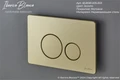 Кнопка смыва IBERICA BLANCA INOX-O нержавеющая сталь, золото матовое (IB.B081.005.003) IB.B081.005.003