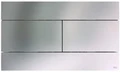 Панель механическая двойная SLIM INOX, пластик, матовый, OLI 057141