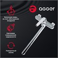 Agger Beauty A2621100 однозахватный универсальный смеситель с длинным изливом 350 мм, кнопочным дивертором, без душевого набора A2621100 - фото 8265 Agger Beauty A2621100 однозахватный универсальный смеситель с длинным изливом 350 мм, кнопочным дивертором, без душевого набора A2621100 - фото 8265