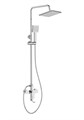 Agger Brilliant A0394400 душевая система со смесителем для ванны/душа, хром A0394400