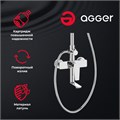 Agger Brilliant A0394400 душевая система со смесителем для ванны/душа, хром A0394400