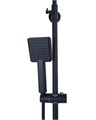 Agger Brilliant A0394444 душевая система со смесителем для ванны/душа, черная A0394444
