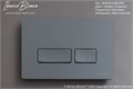 Комплект 2в1 IBERICA BLANCA инсталляция SILENCIO MINI, кнопка смыва ESTI-R серый матовый (IB.001M.218) IB.001M.218