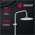 Agger A2595000 душевая система, хром A2595000