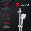 Agger A2695000 душевая система, хром A2695000