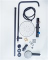 Agger Thermo A2451244 душевая система с термостатом, черный A2451244 - фото 8532 Agger Thermo A2451244 душевая система с термостатом, черный A2451244 - фото 8532