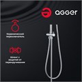 Agger Retro A1993500 душевая система, хром A1993500