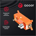 Agger Gorgeous A0272200 однозахватный смеситель для раковины скрытого монтажа с внутренней частью, цвет хром A0272200