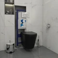 Готовое решение Teymi: Инсталляция Aina 52 + клавиша смыва Helmi хром + унитаз Solli черный матовый F08894 1217271