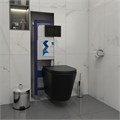 Готовое решение Teymi: Инсталляция Aina 52 + клавиша смыва Aina черная + унитаз Solli черный матовый F08899 1217276