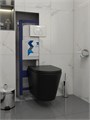 Готовое решение Teymi: Инсталляция Aina 52 + клавиша смыва Ellie хром + унитаз Solli черный матовый F08906 1217283