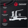 Agger Right A2910000 однозахватный ванно/душевой смеситель без душевого набора A2910000 - фото 8901 Agger Right A2910000 однозахватный ванно/душевой смеситель без душевого набора A2910000 - фото 8901