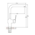 Agger Strong A1400100 Однозахватный смеситель для кухни с L-образным поворотным изливом A1400100 - фото 9054 Agger Strong A1400100 Однозахватный смеситель для кухни с L-образным поворотным изливом A1400100 - фото 9054