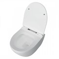 Унитаз подвесной безободковый с быстросъемным сиденьем микролифт Teymi Lina Pro T40106 1206309