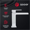 Agger Great A2802100 Однозахватный смеситель для раковины без донного клапана A2802100 - фото 9141 Agger Great A2802100 Однозахватный смеситель для раковины без донного клапана A2802100 - фото 9141