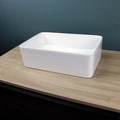 Раковина для ванной накладная Teymi Helmi Mini 38 artceramic белая T50304 1182169
