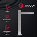 Agger Great A2812111 Однозахватный смеситель с декором для накладной раковины, без донного клапана A2812111 - фото 9148 Agger Great A2812111 Однозахватный смеситель с декором для накладной раковины, без донного клапана A2812111 - фото 9148