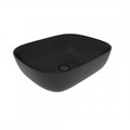 Раковина для ванной накладная Teymi Solli 50 artceramic цвет черный матовый T50392 1209644