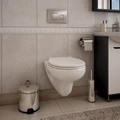 Унитаз подвесной безободковый с сиденьем микролифт Teymi Hanna Pro T40901 1204463