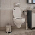 Унитаз подвесной безободковый с сиденьем микролифт Teymi Hanna Pro T40901 1204463
