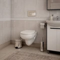 Унитаз подвесной безободковый с сиденьем микролифт Teymi Hanna Pro T40901 1204463