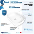 Раковина для ванной накладная Teymi Solli 60 artceramic цвет белый матовый T50395 1209647