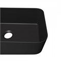 Раковина для ванной накладная Teymi Helmi Mini 48 цвет черный матовый T50287 1222459