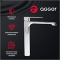 Agger Magic A3012100 Однозахватный смеситель для накладной раковины без донного клапана A3012100