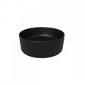 Раковина для ванной круглая накладная Teymi Lina D41 цвет черный матовый T50197 1209630